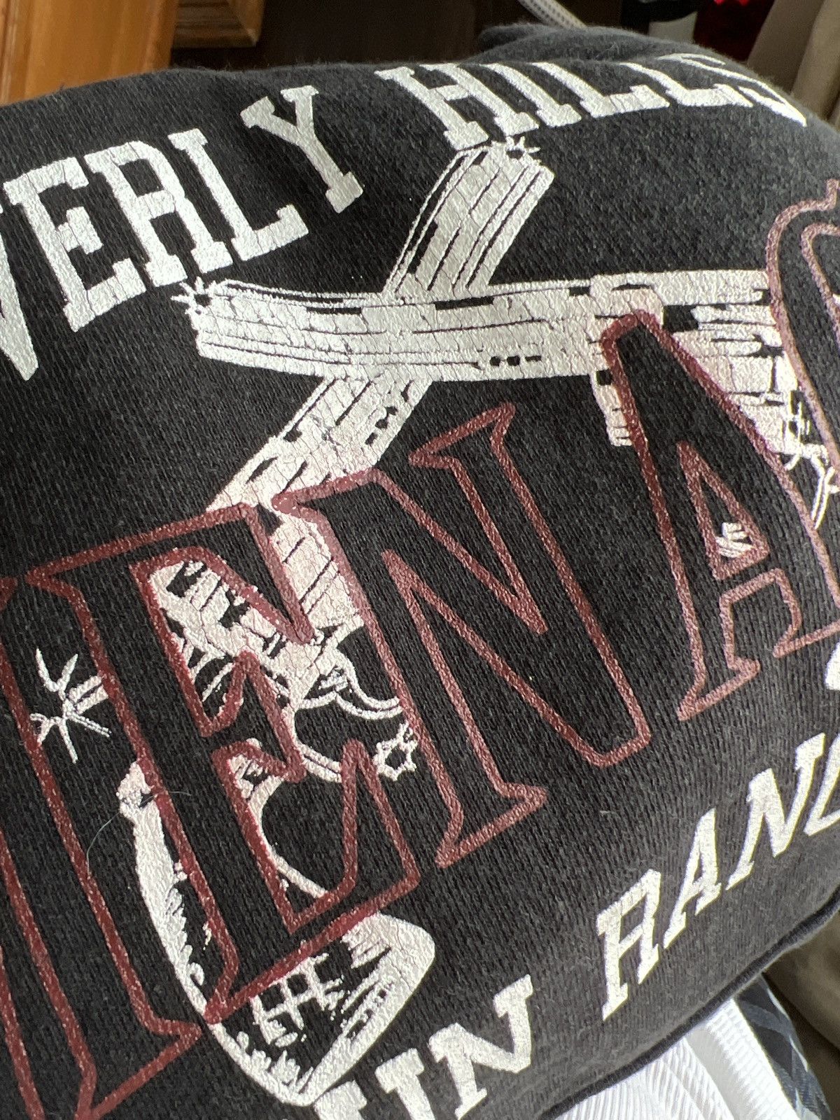 Menace Menace Beverly Hills Gun Range Bandana Hoodie Size US M / EU 48-50 / 2 - 7 Thumbnail
