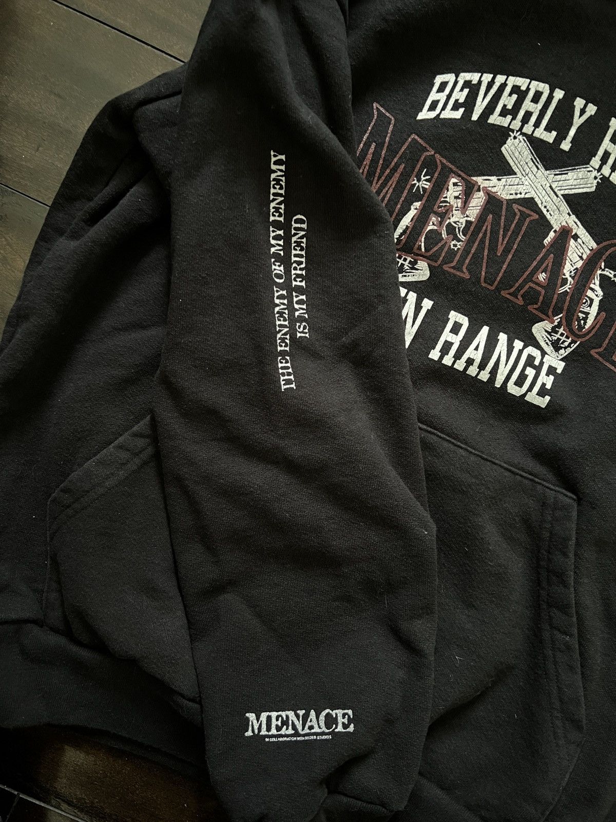 Menace Menace Beverly Hills Gun Range Bandana Hoodie Size US M / EU 48-50 / 2 - 3 Thumbnail