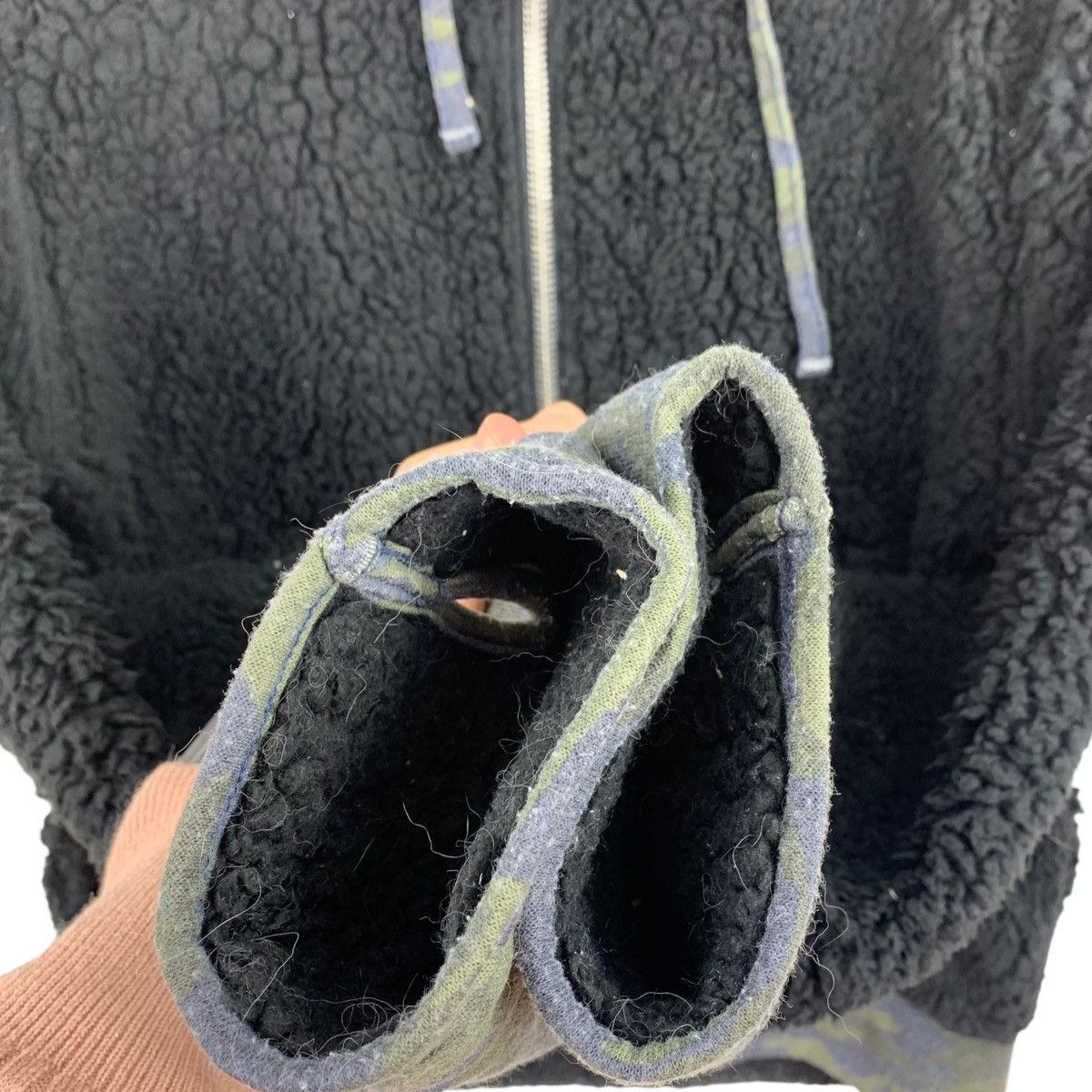 Rare!! SIERRA DESIGN hoodie zipper fleece