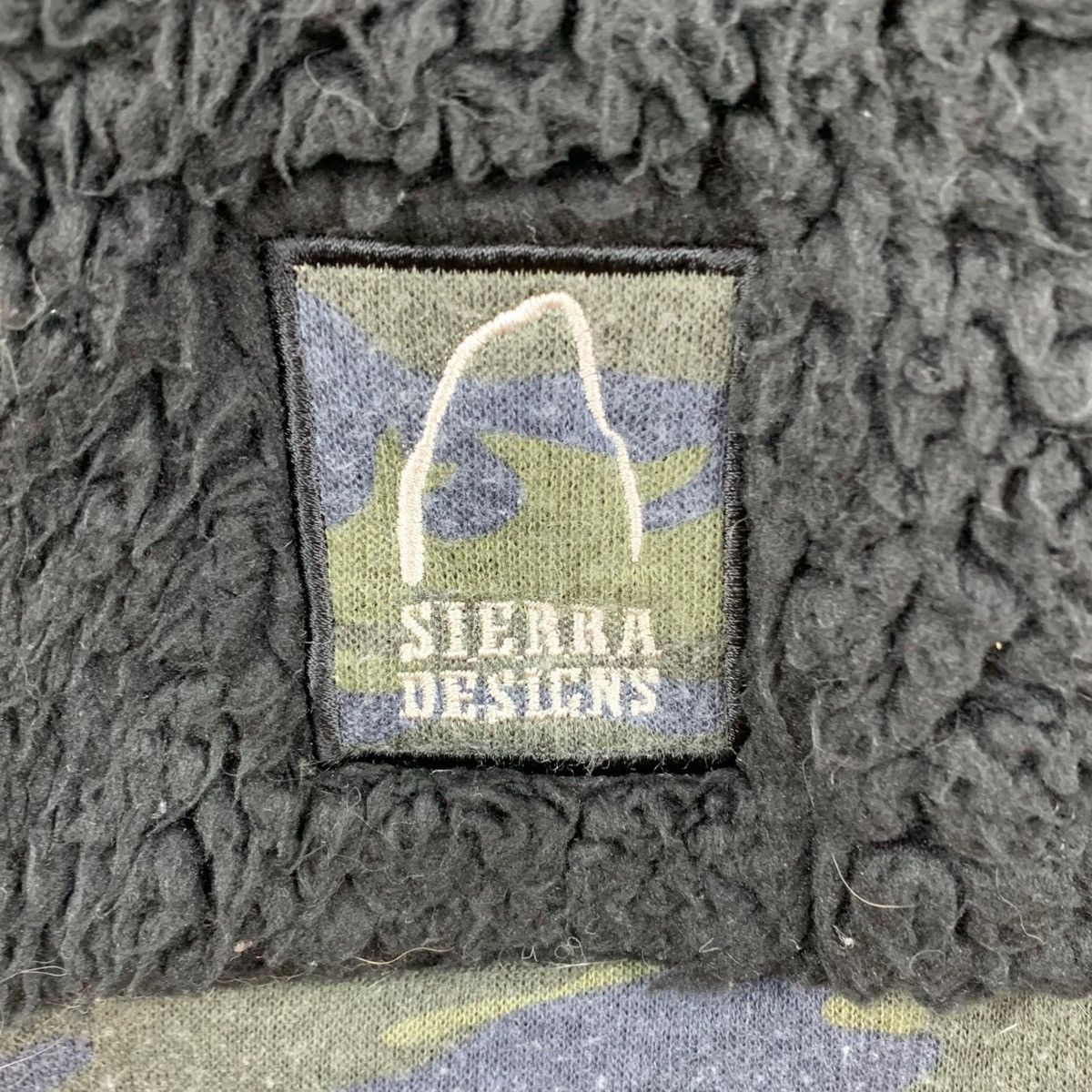 Rare!! SIERRA DESIGN hoodie zipper fleece