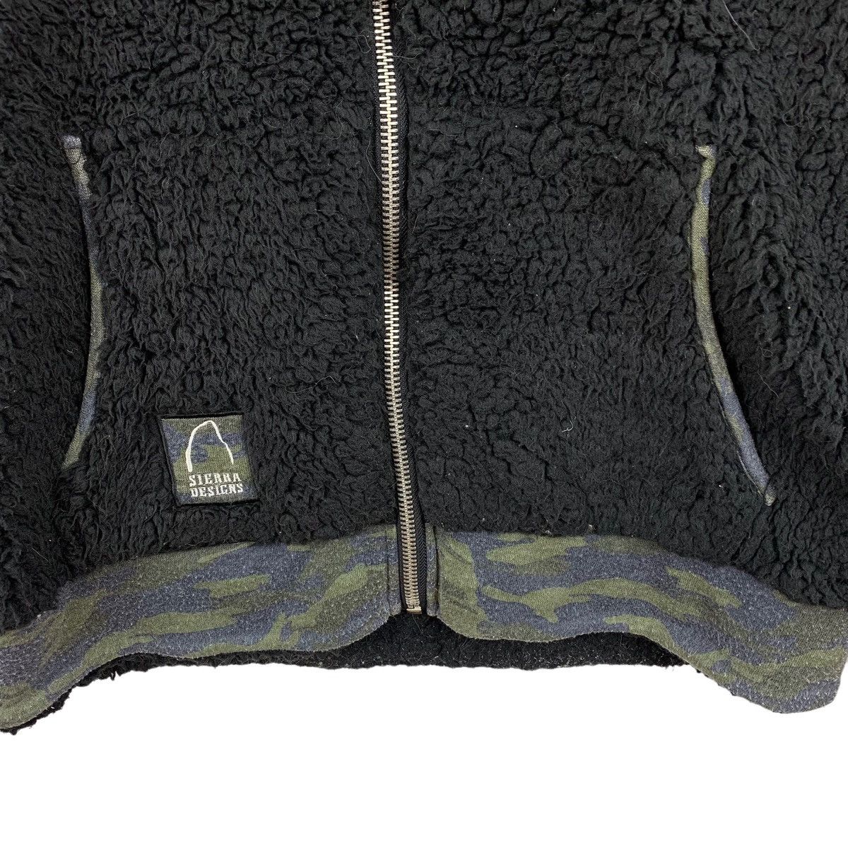 Rare!! SIERRA DESIGN hoodie zipper fleece