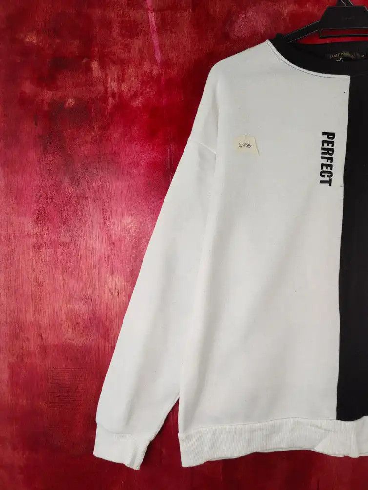 Japanese Brand Motivate Mania Maria Black/White Sweatshirt #474B Size US M / EU 48-50 / 2 - 13 Thumbnail