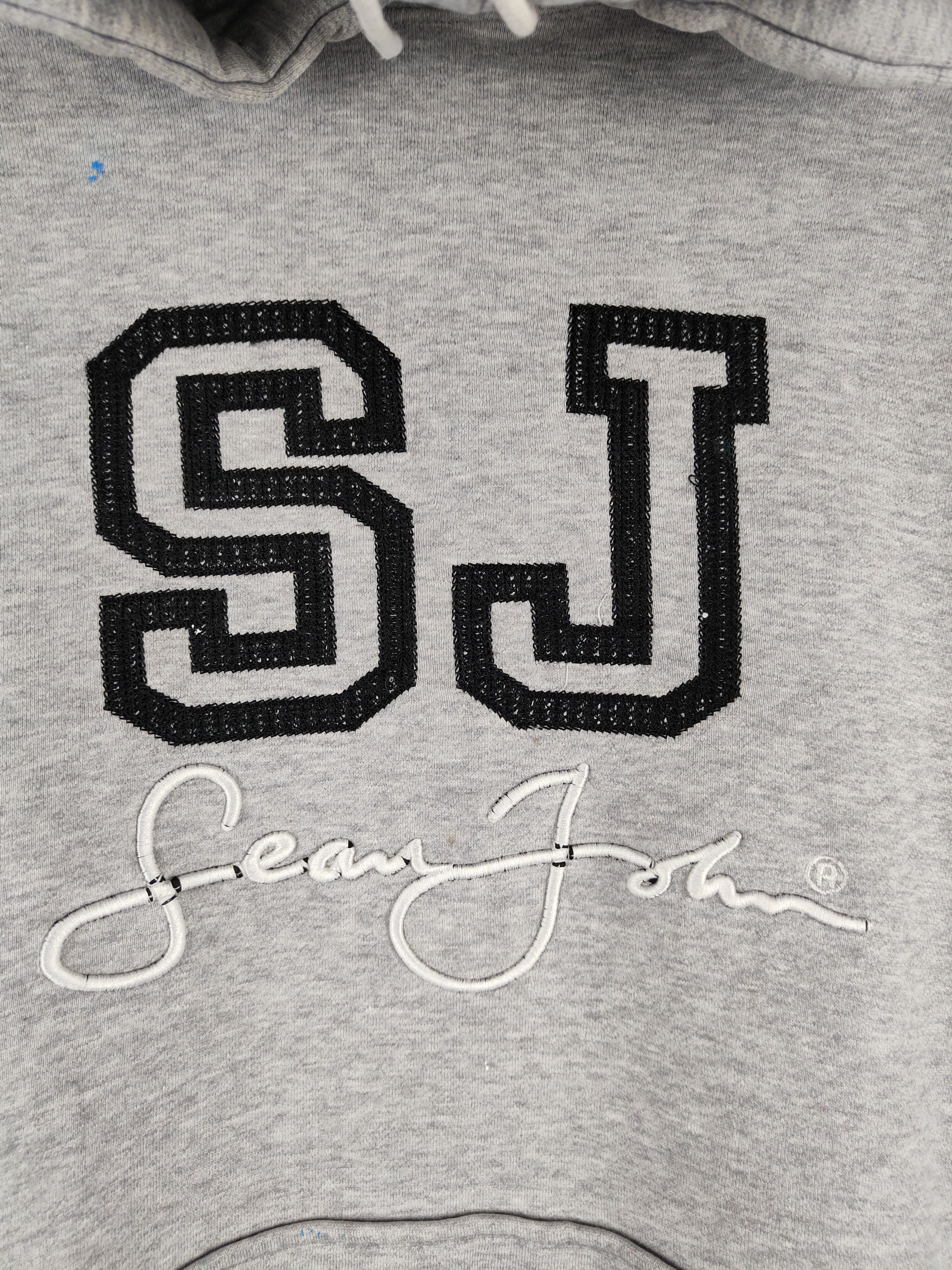 Sean John Sean John rap hip hop skaters Gray Hoodie Sweatshirt #487B Size US XL / EU 56 / 4 - 4 Thumbnail