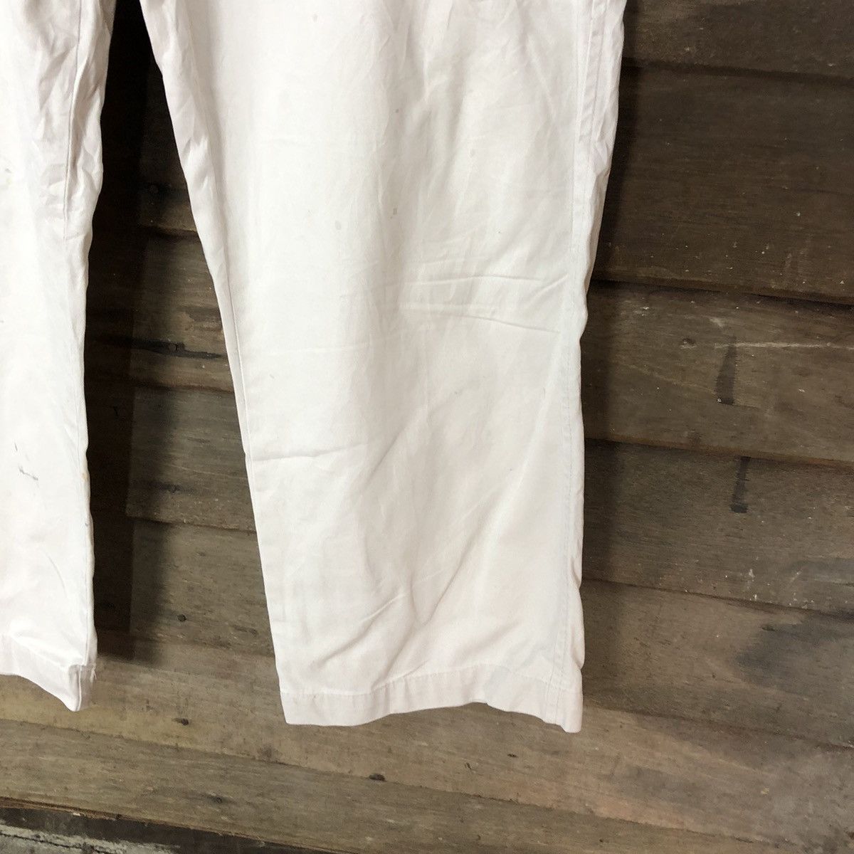 Japanese Brand Japanese Brand White worker tactical Cargo Pants #7109 Size US 29 - 9 Thumbnail