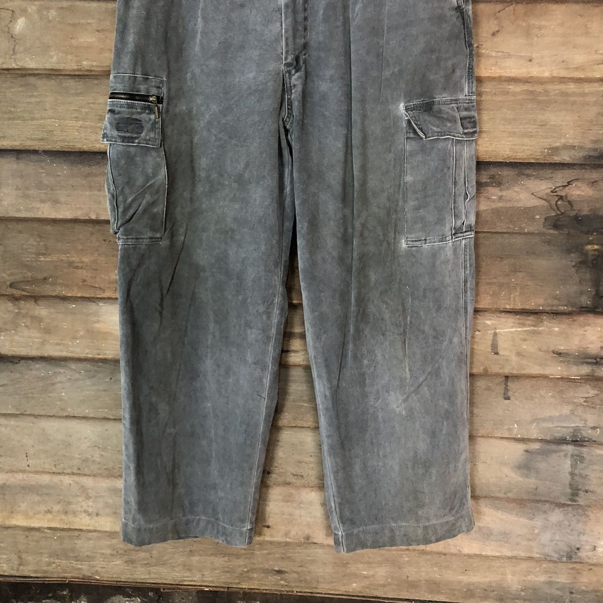 Faded Glory × Japanese Brand Nearby vintage japan streetwear tactical Cargo Pants #7101 Size US 35 - 3 Thumbnail