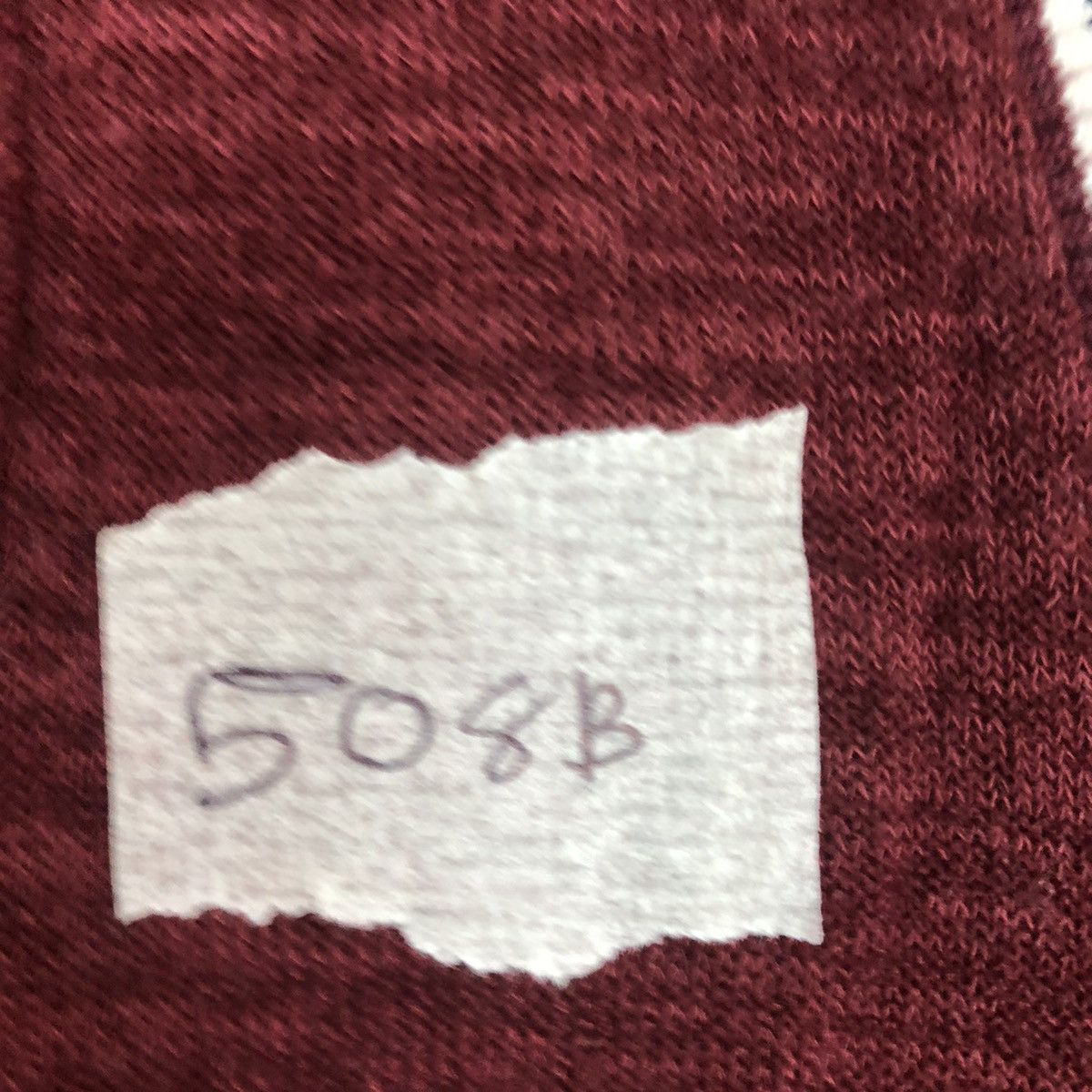 Homespun Knitwear Theoria Maroon Cardigan knitwear plain japan #508B Size US M / EU 48-50 / 2 - 10 Thumbnail