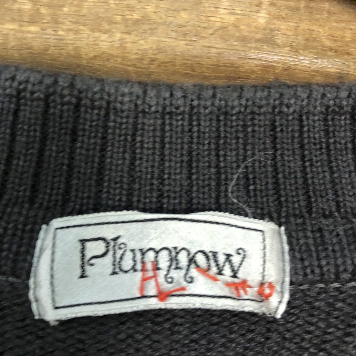 Homespun Knitwear × Japanese Brand Plum Nous vintage japan art Grey Knit Vest #500B Size US L / EU 52-54 / 3 - 9 Thumbnail