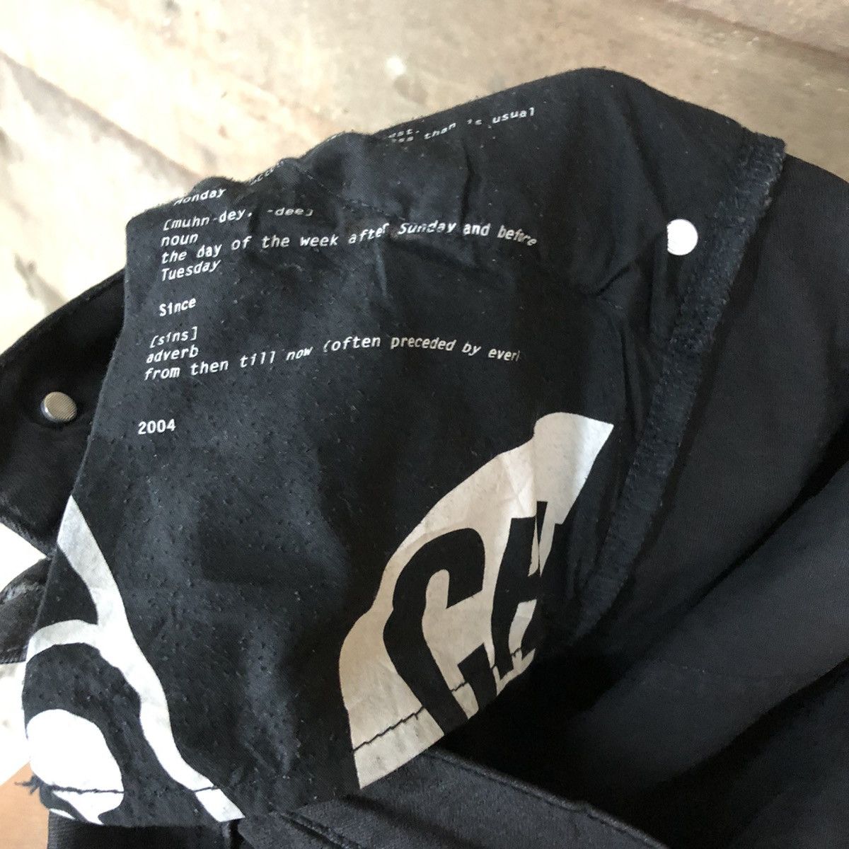 Cheap Monday DLL 04 Cheap Monday vintage ripped Slim Fit Pants #c1239 Size US 32 / EU 48 - 11 Thumbnail