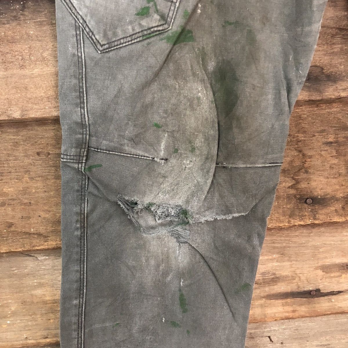 Japanese Brand Burtle Grey Multipocket thrased Tactical Cargo Pants #c1232 Size US 30 / EU 46 - 7 Thumbnail