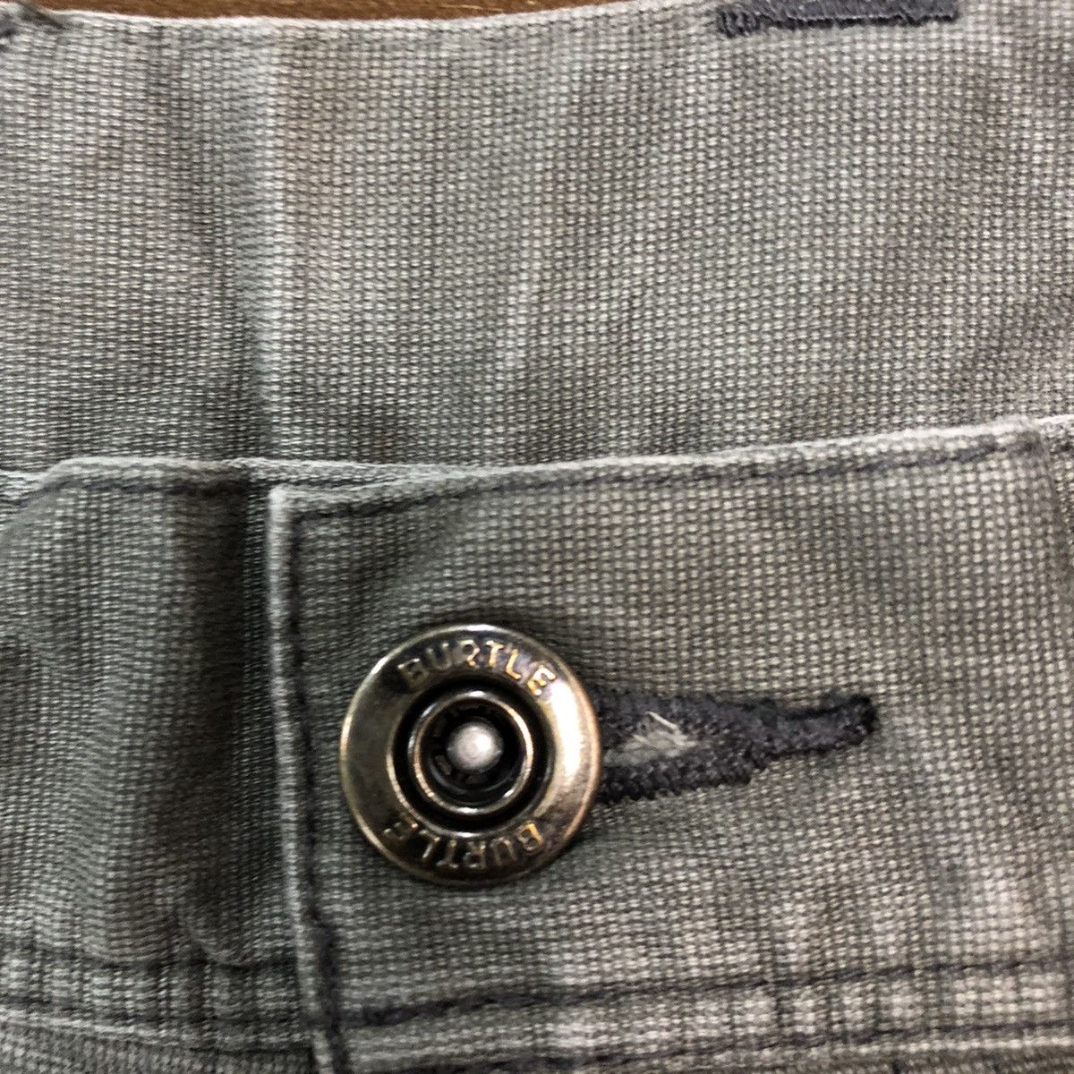 Japanese Brand Burtle Grey Multipocket thrased Tactical Cargo Pants #c1232 Size US 30 / EU 46 - 8 Thumbnail
