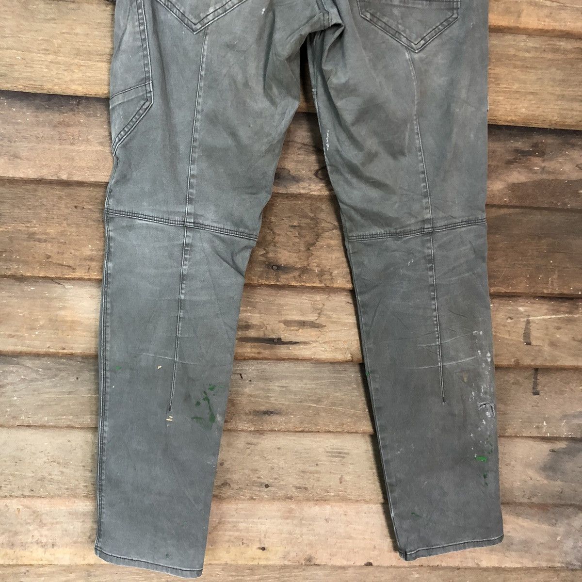 Japanese Brand Burtle Grey Multipocket thrased Tactical Cargo Pants #c1232 Size US 30 / EU 46 - 13 Thumbnail