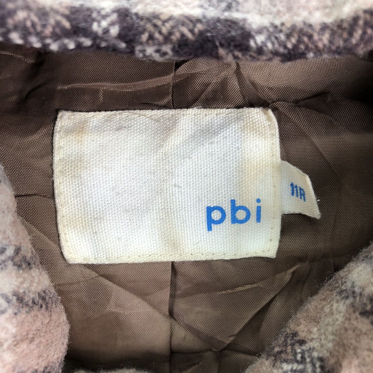 Japanese Brand Vintage Women Wool Jacket Hoodie Tartan Check by PBI Size M / US 6-8 / IT 42-44 - 12 Thumbnail