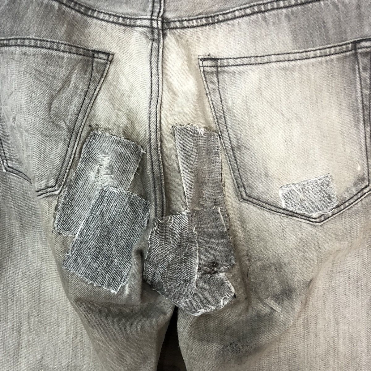 Uniqlo Uniqlo Black Faded Denim Jeans Pants #c1224 Size US 32 / EU 48 - 12 Thumbnail