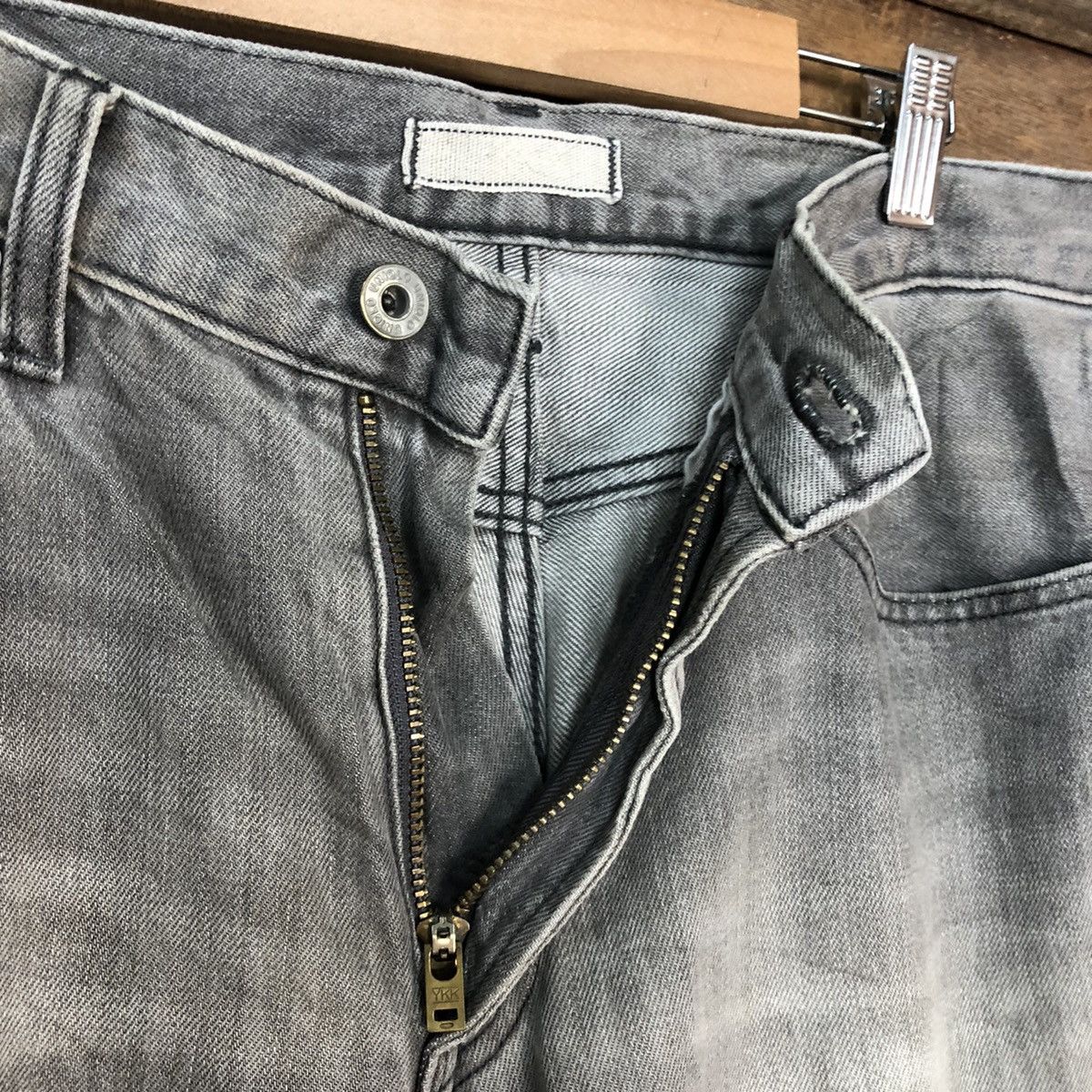 Uniqlo Uniqlo Black Faded Denim Jeans Pants #c1224 Size US 32 / EU 48 - 8 Thumbnail