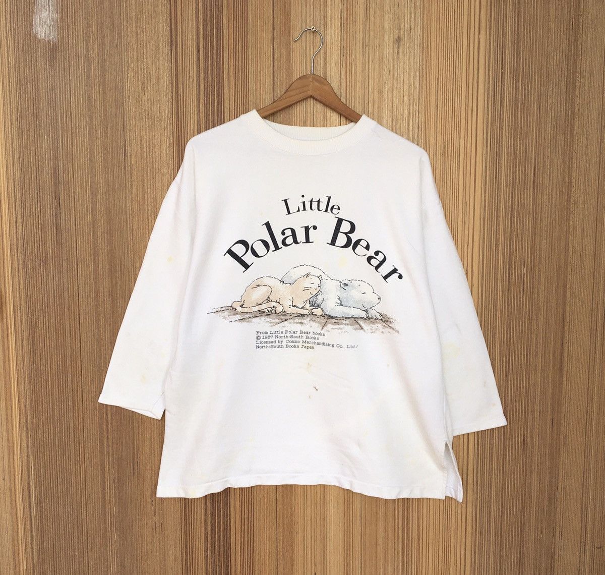 Little Polar Bear Crewneck BigLogo Long Sleeve
