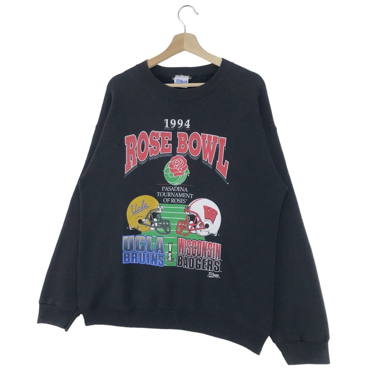 Vintage 90’s UCLA Wisconsin Rose Bowl Game Pasadena Sweatshirts Size US M / EU 48-50 / 2 - 2 Thumbnail
