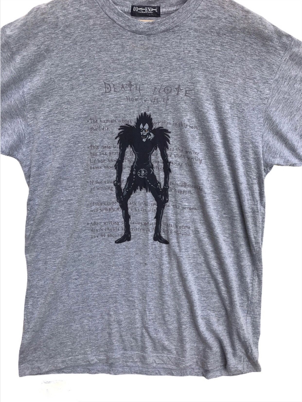 Anime × Cartoon Network × Vintage Vintage Japanese Anime Manga Death Note Graphic Tee T-shirt Size US L / EU 52-54 / 3 - 2 Thumbnail