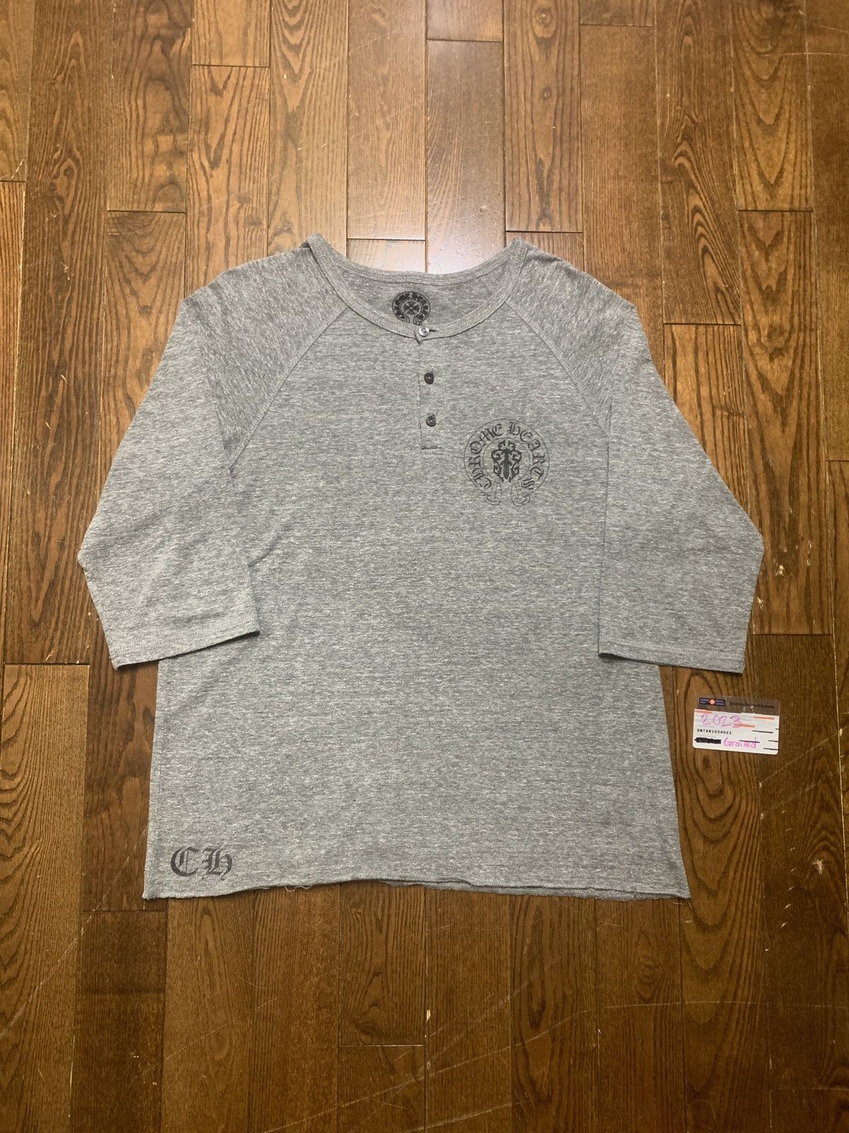 Chrome Hearts Chrome hearts flag 3/4 sleeve tee Size US M / EU 48-50 / 2 - 3 Thumbnail