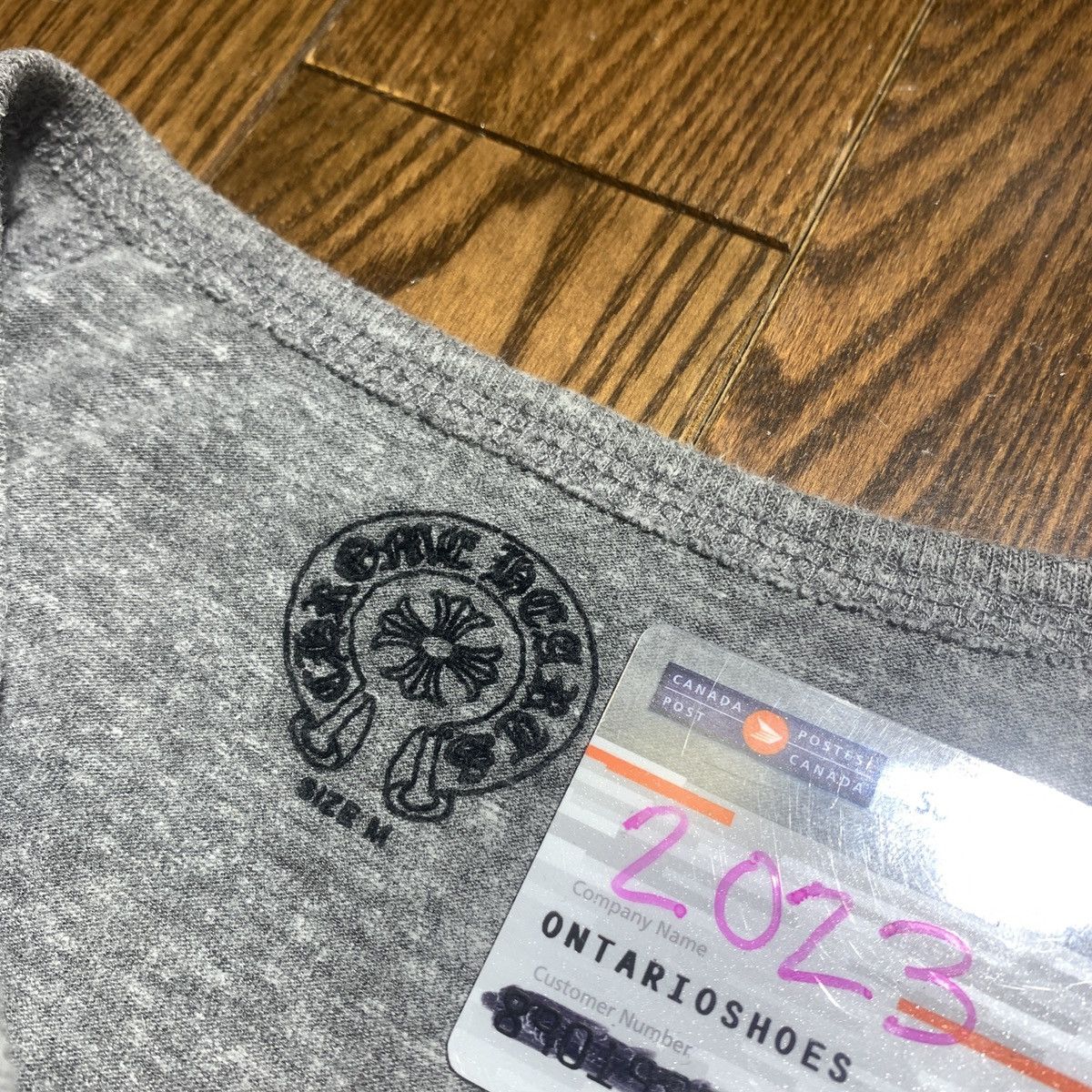 Chrome Hearts Chrome hearts flag 3/4 sleeve tee Size US M / EU 48-50 / 2 - 8 Thumbnail