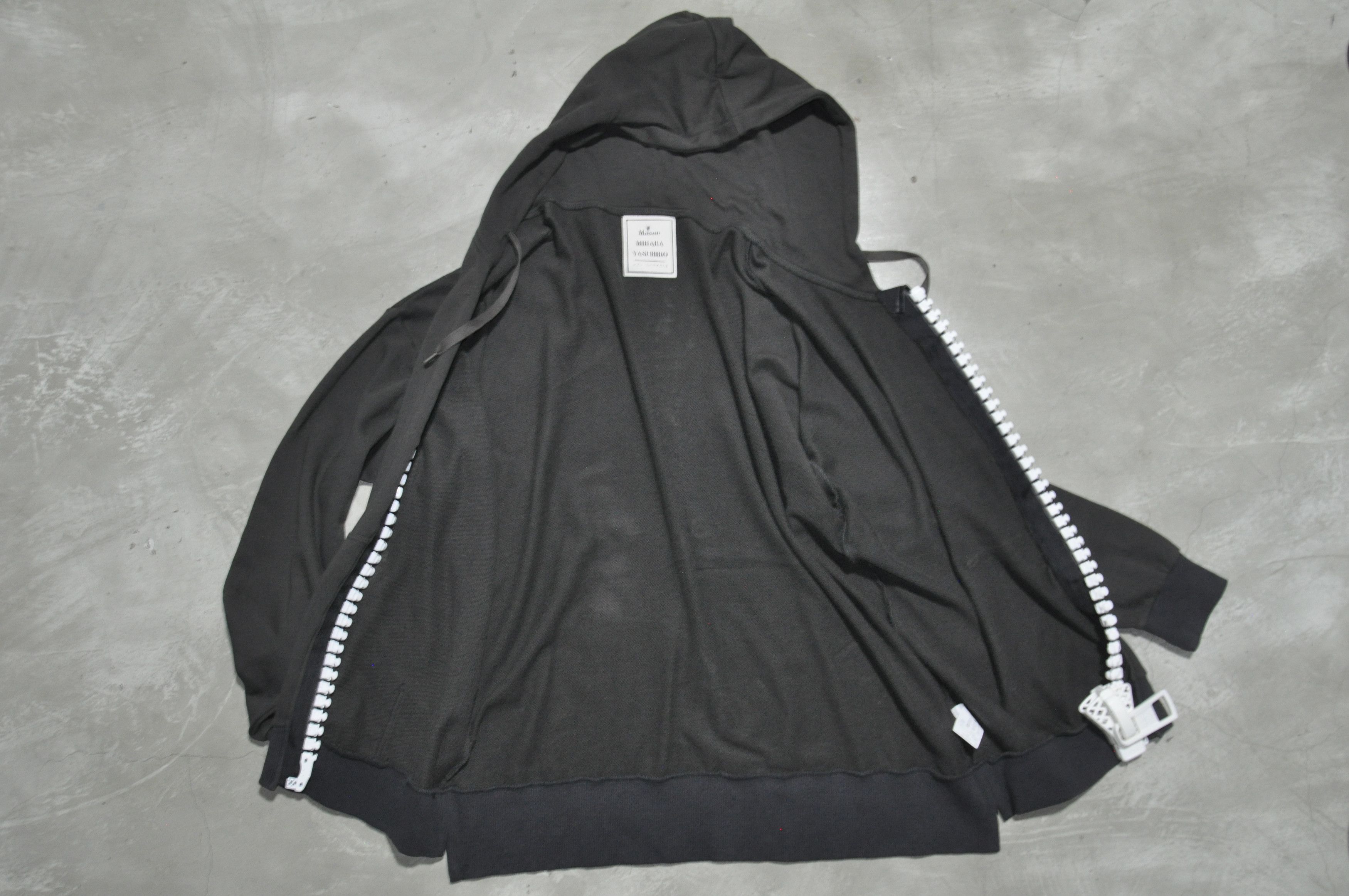 Maison MIHARA YASUHIRO Miharayasuhiro - S/S 17 - Big Zip Hoodie Size US L / EU 52-54 / 3 - 5 Thumbnail