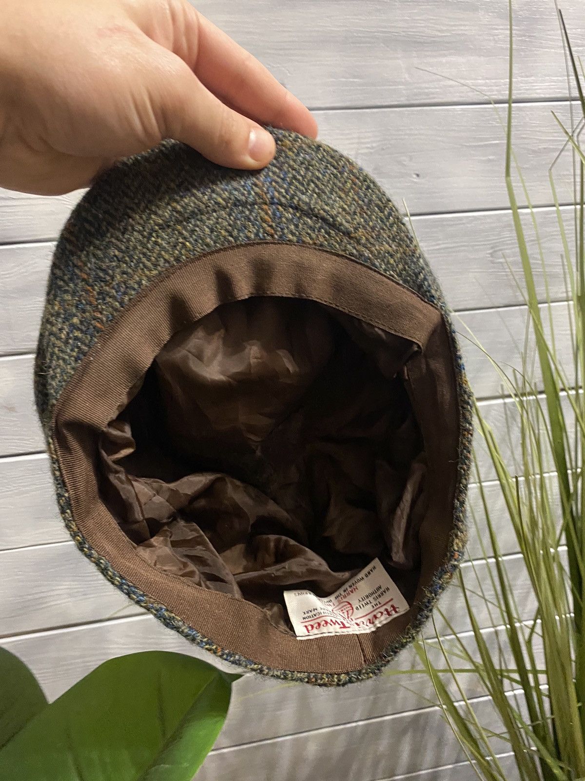 Harris Tweed Rare Vintage Hat Wool Harris Tweed Size ONE SIZE - 5 Thumbnail