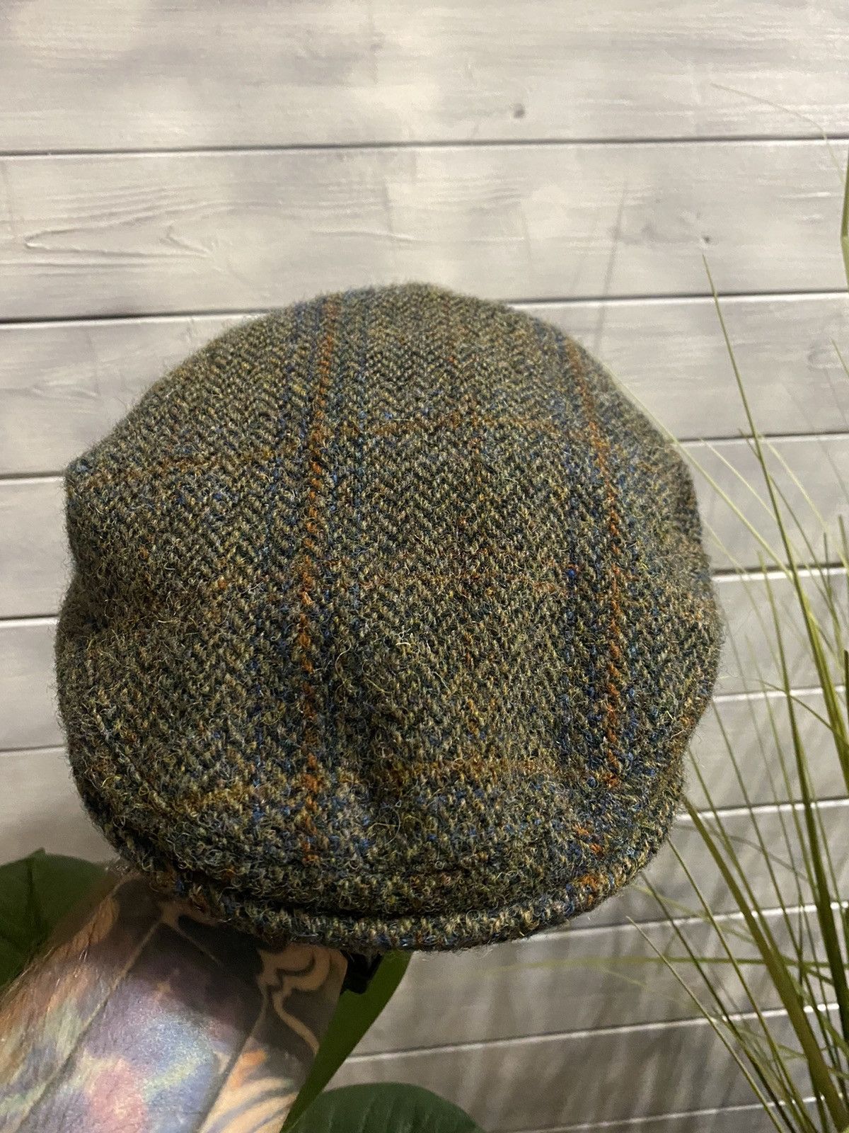 Harris Tweed Rare Vintage Hat Wool Harris Tweed Size ONE SIZE - 3 Thumbnail