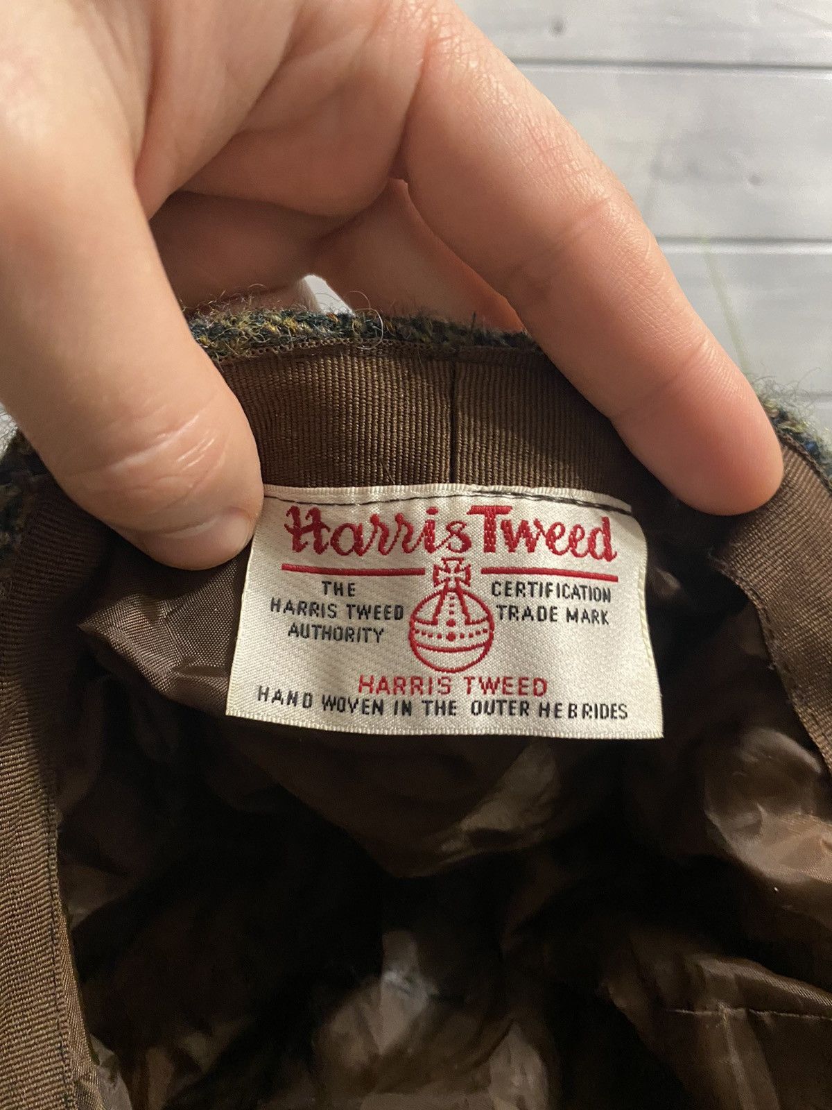 Harris Tweed Rare Vintage Hat Wool Harris Tweed Size ONE SIZE - 6 Thumbnail