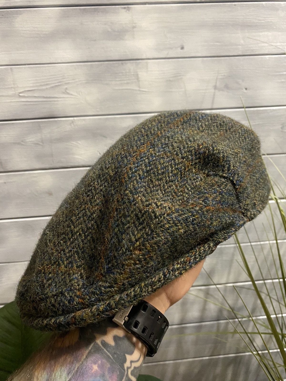 Harris Tweed Rare Vintage Hat Wool Harris Tweed Size ONE SIZE - 2 Thumbnail