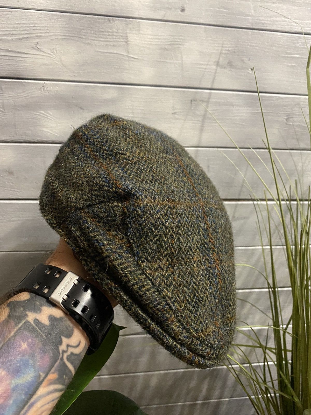 Harris Tweed Rare Vintage Hat Wool Harris Tweed Size ONE SIZE - 1 Thumbnail