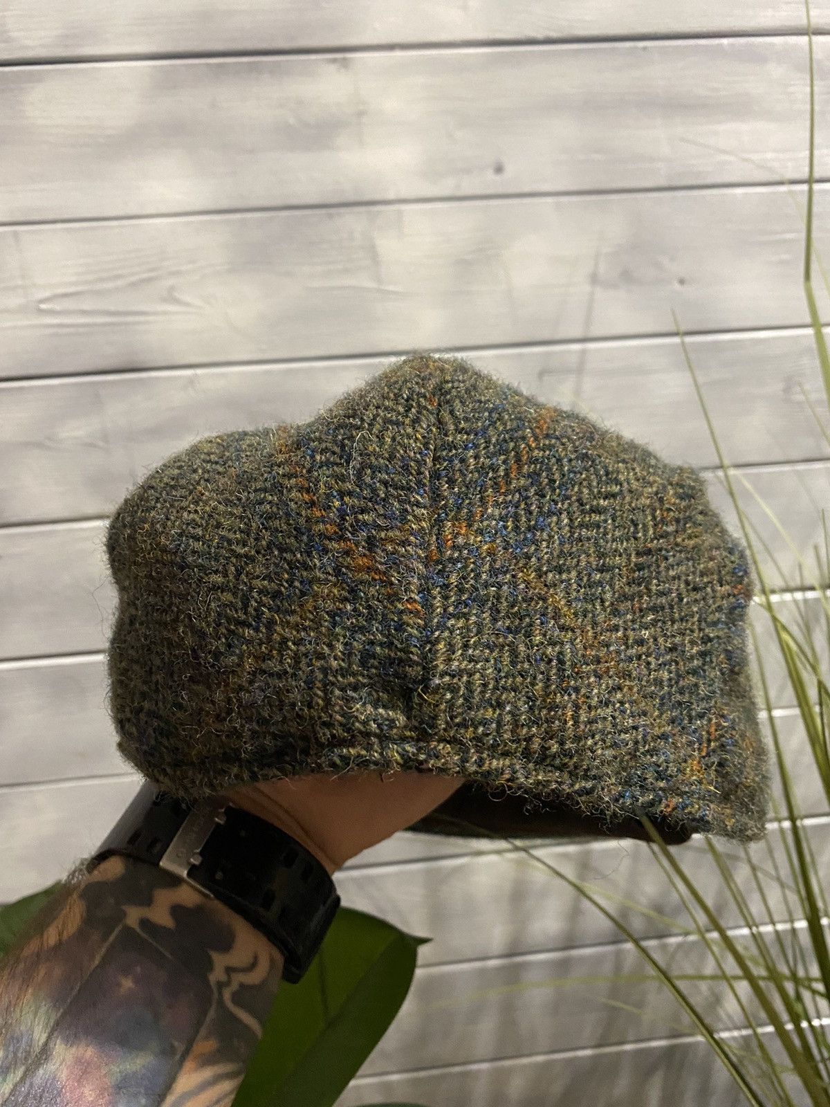 Harris Tweed Rare Vintage Hat Wool Harris Tweed Size ONE SIZE - 4 Thumbnail