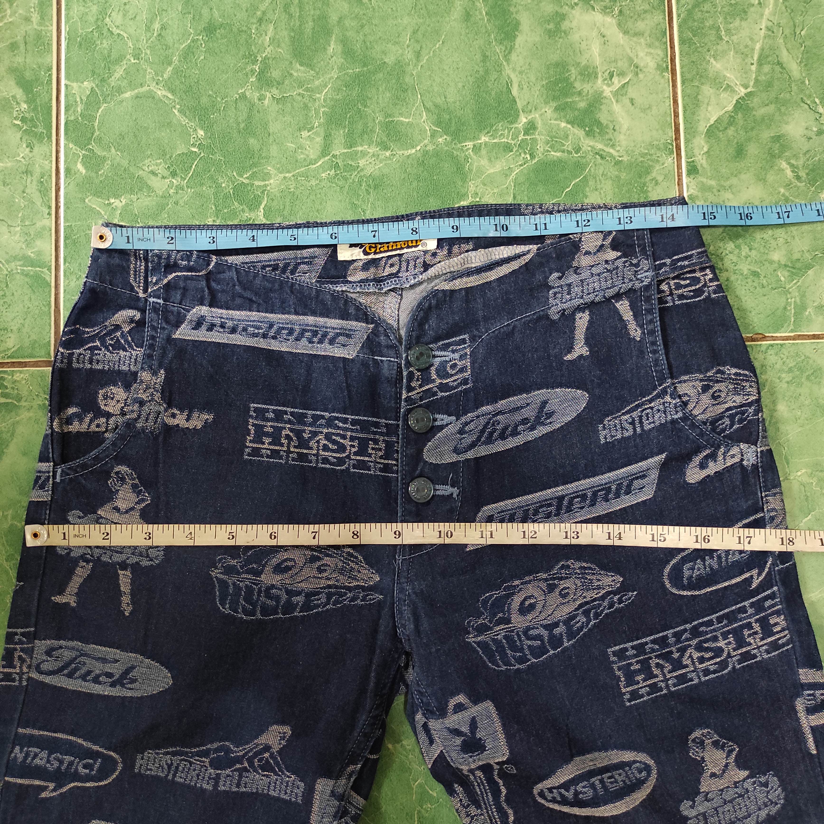 Hysteric Glamour HYSTERIC GLAMOUR PLAYBOY FUCK - BLUE DENIM PANTS Size US 28 / EU 44 - 20 Thumbnail