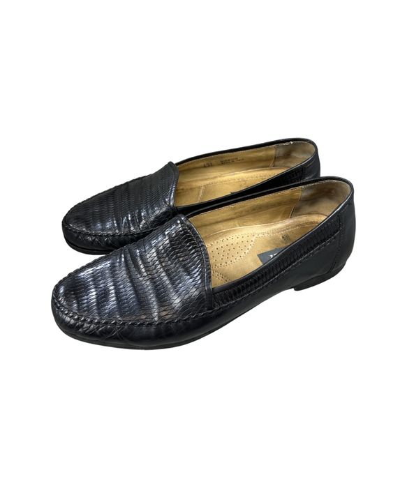 Vintage Vintage Bally Black Leather Norwood Loafers | Grailed