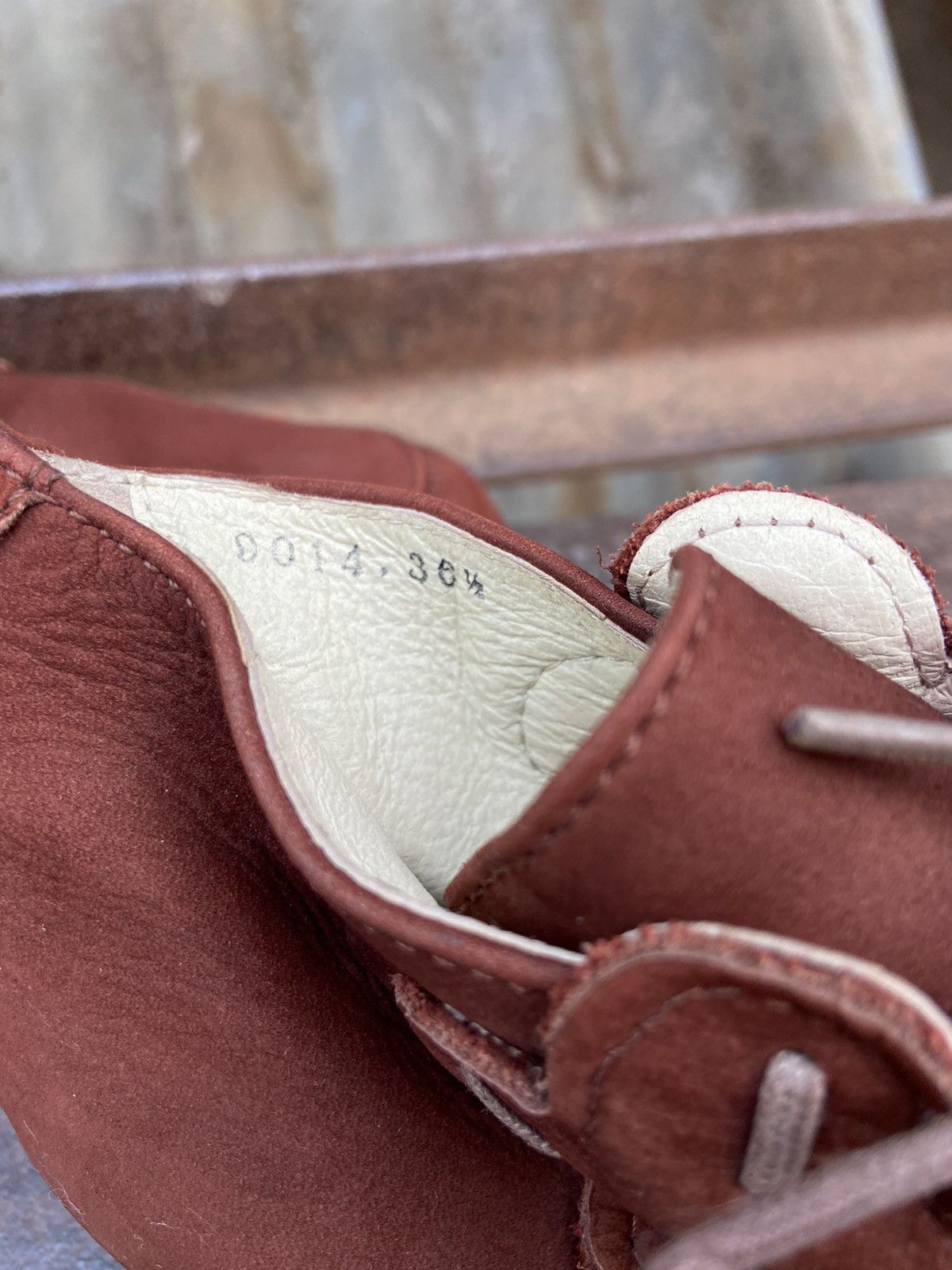 Kenzo kenzo japan vintage shoes suede burgundy Size US 5.5 / IT 35.5 - 3 Thumbnail