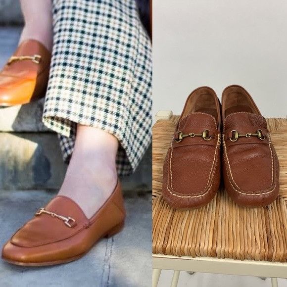 Mules Cole Haan Talon Chaton - Daïm Marron - Taille 6,5 B (US 10) - Occasion Très Bon état