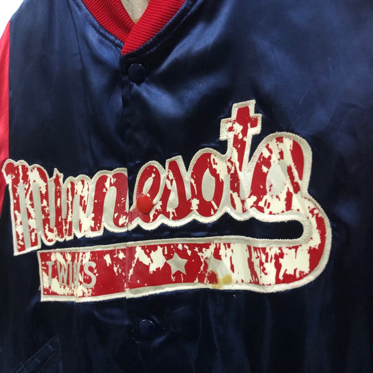 MLB Vintage 90s MLB Minnesota Twins VARSITY jacket Size US M / EU 48-50 / 2 - 3 Thumbnail