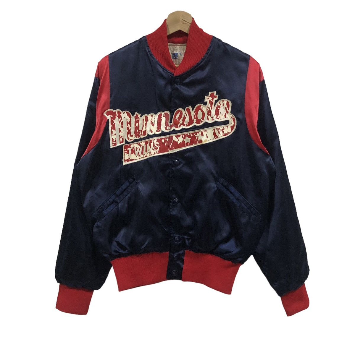 MLB Vintage 90s MLB Minnesota Twins VARSITY jacket Size US M / EU 48-50 / 2 - 1 Thumbnail