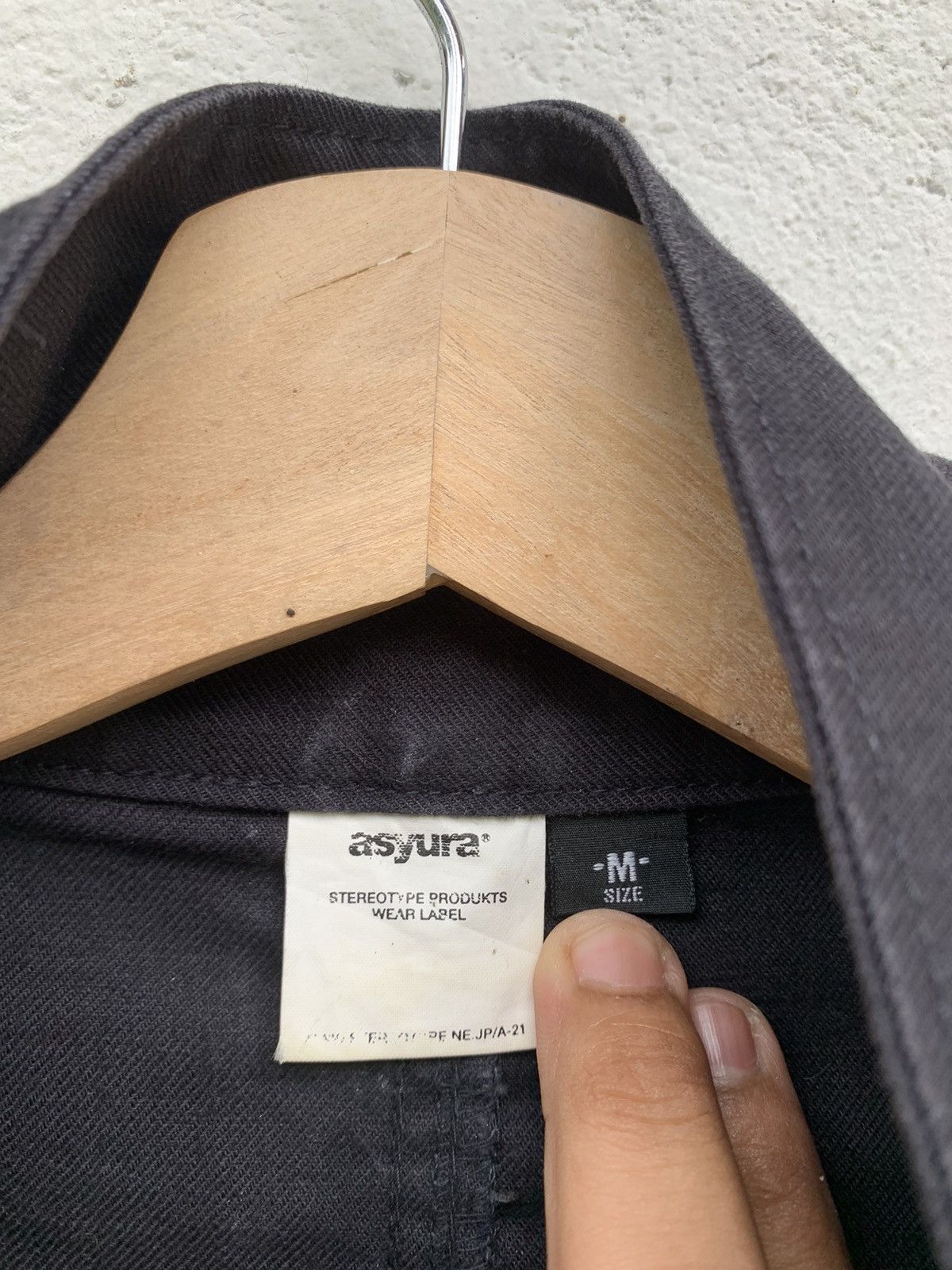 Japanese Brand ASYURA SNAP BUTTON JACKET Size US M / EU 48-50 / 2 - 12 Thumbnail