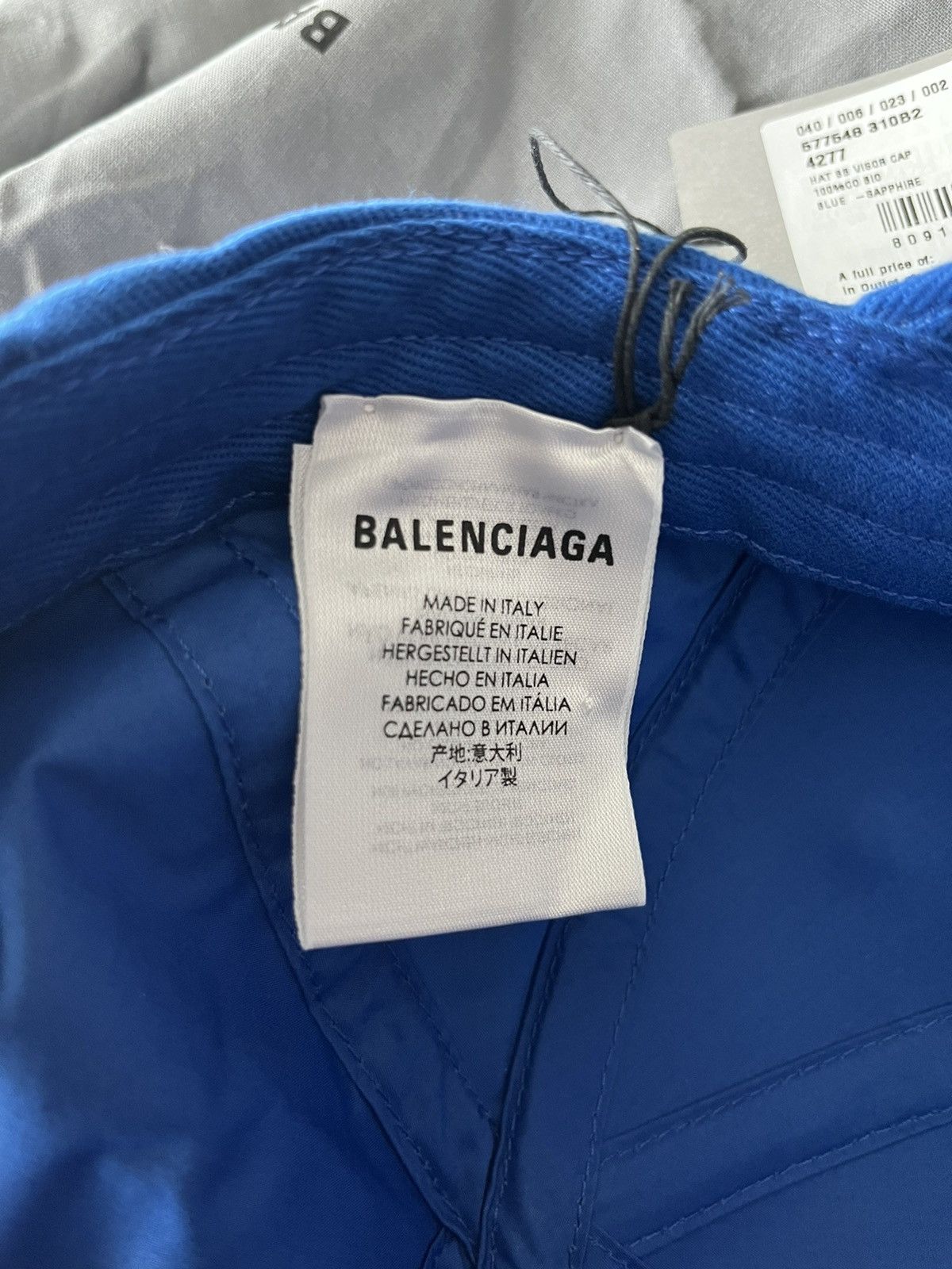 Balenciaga Runway Brand New Classic Logo Balenciaga Hat Limited Size ONE SIZE - 4 Thumbnail
