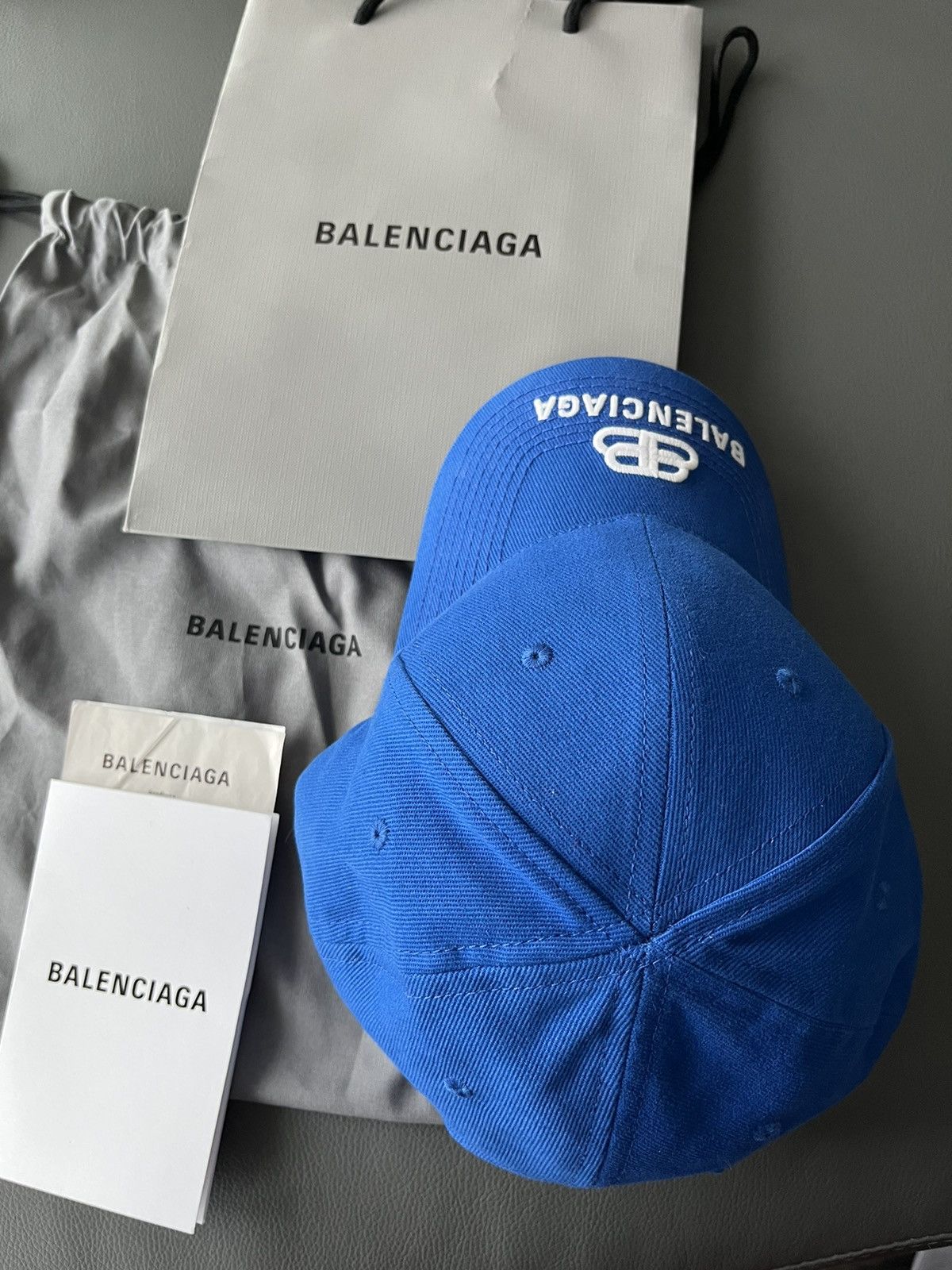Balenciaga Runway Brand New Classic Logo Balenciaga Hat Limited Size ONE SIZE - 13 Thumbnail