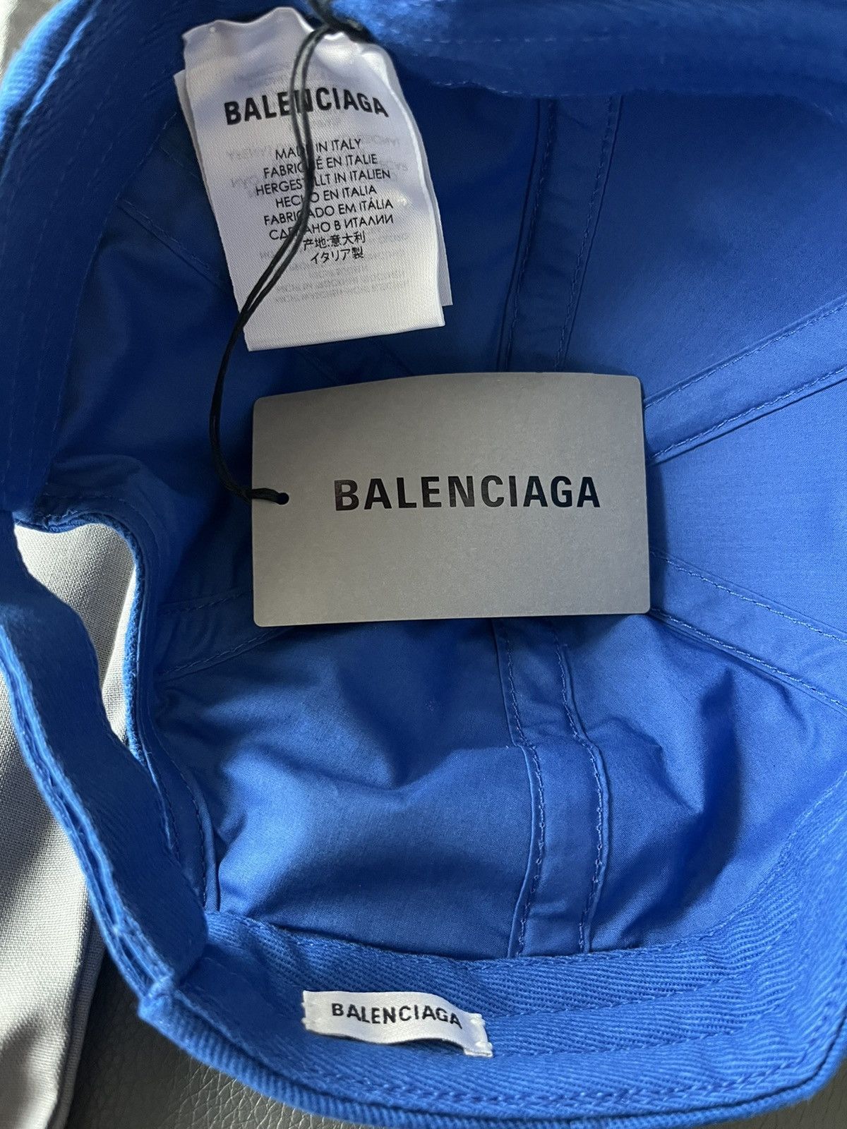 Balenciaga Runway Brand New Classic Logo Balenciaga Hat Limited Size ONE SIZE - 9 Thumbnail