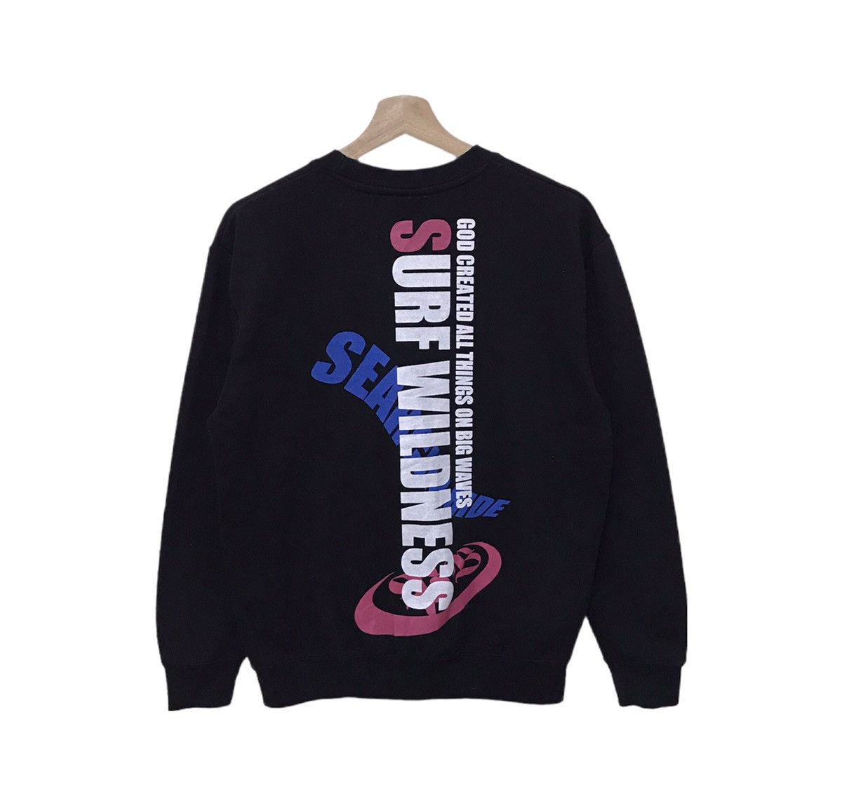 Vintage Vintage Panic Beach Surf Wildness Sweatshirt Big Print Size US M / EU 48-50 / 2 - 2 Thumbnail