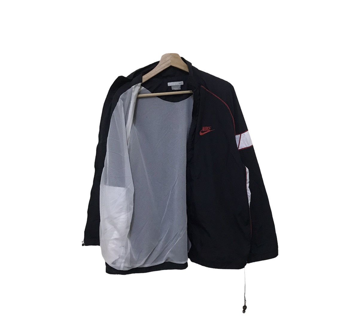 Nike Vintage Nike Swoosh Windbreaker Light Jacket Size US L / EU 52-54 / 3 - 2 Thumbnail