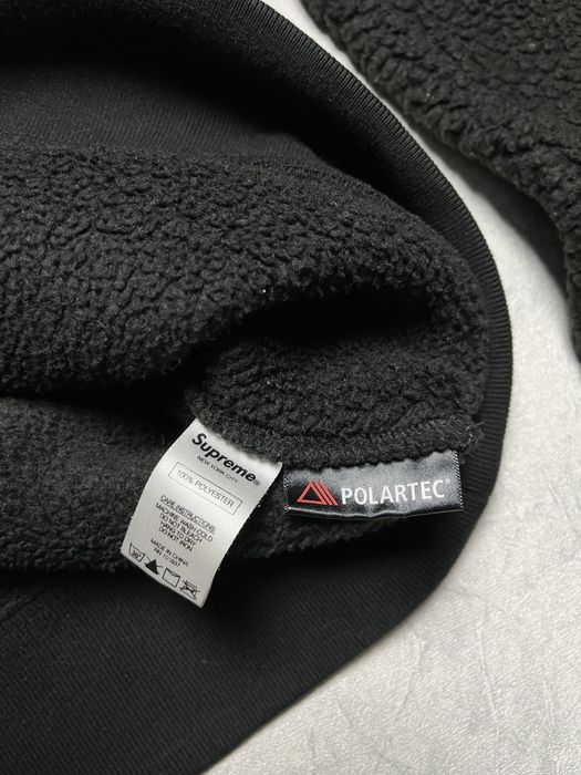 Supreme Supreme Polartec Deep Pile Crewneck Sweatshirt | Grailed