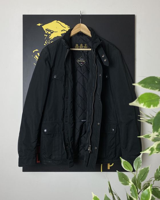 Barbour Barbour GORE TEX Adventure Black Vintage Jacket L | Grailed