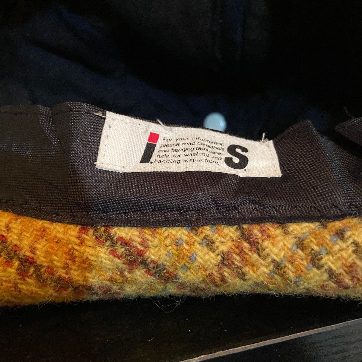 Issey Miyake Issey Miyake Nova Check Knit Bucket Hat / Vintage 80s Cap Size ONE SIZE - 5 Thumbnail