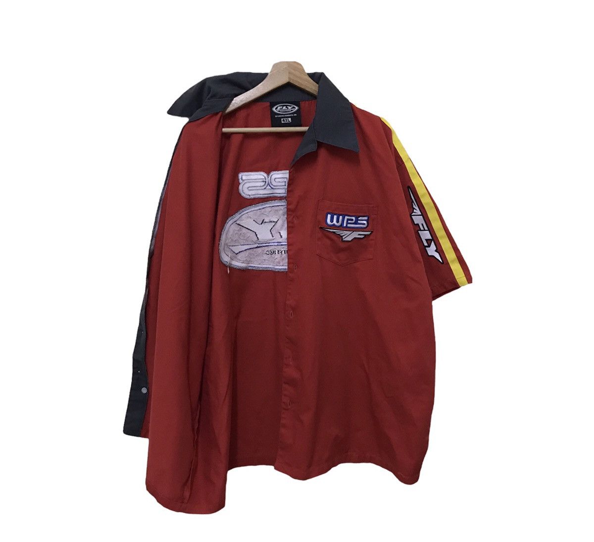 Sports Specialties Vintage WPS Fly Racing Team Button Up Size US XXL / EU 58 / 5 - 3 Thumbnail