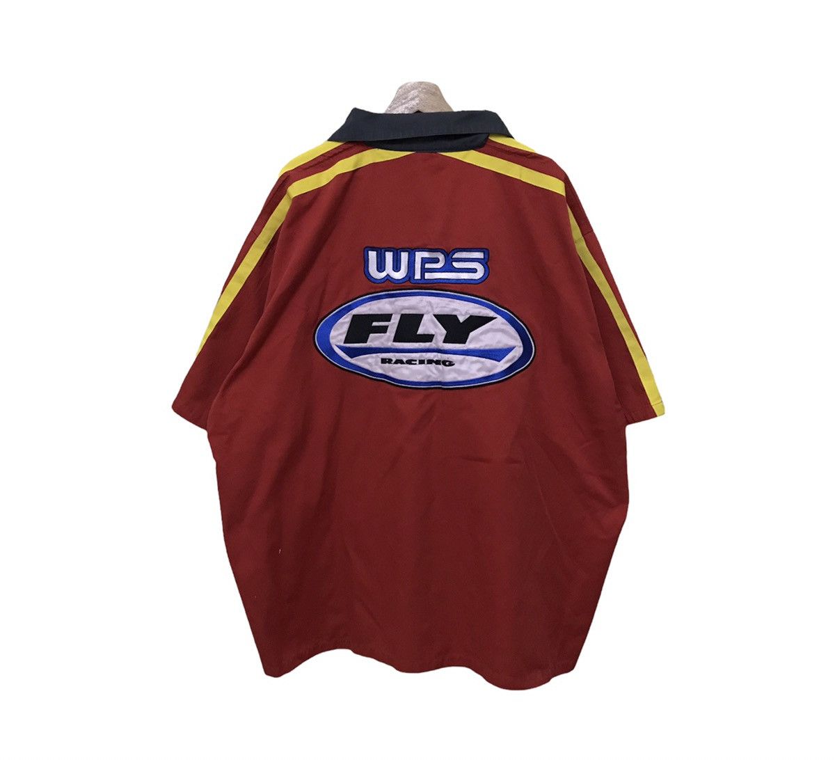 Sports Specialties Vintage WPS Fly Racing Team Button Up Size US XXL / EU 58 / 5 - 1 Thumbnail
