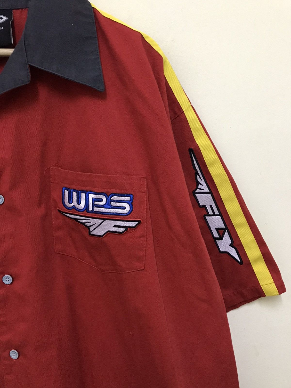 Sports Specialties Vintage WPS Fly Racing Team Button Up Size US XXL / EU 58 / 5 - 6 Thumbnail