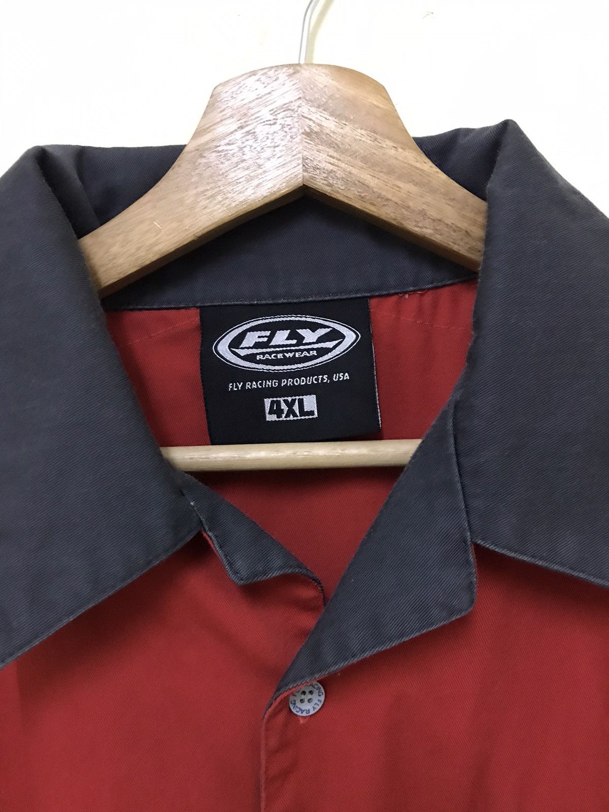 Sports Specialties Vintage WPS Fly Racing Team Button Up Size US XXL / EU 58 / 5 - 10 Thumbnail