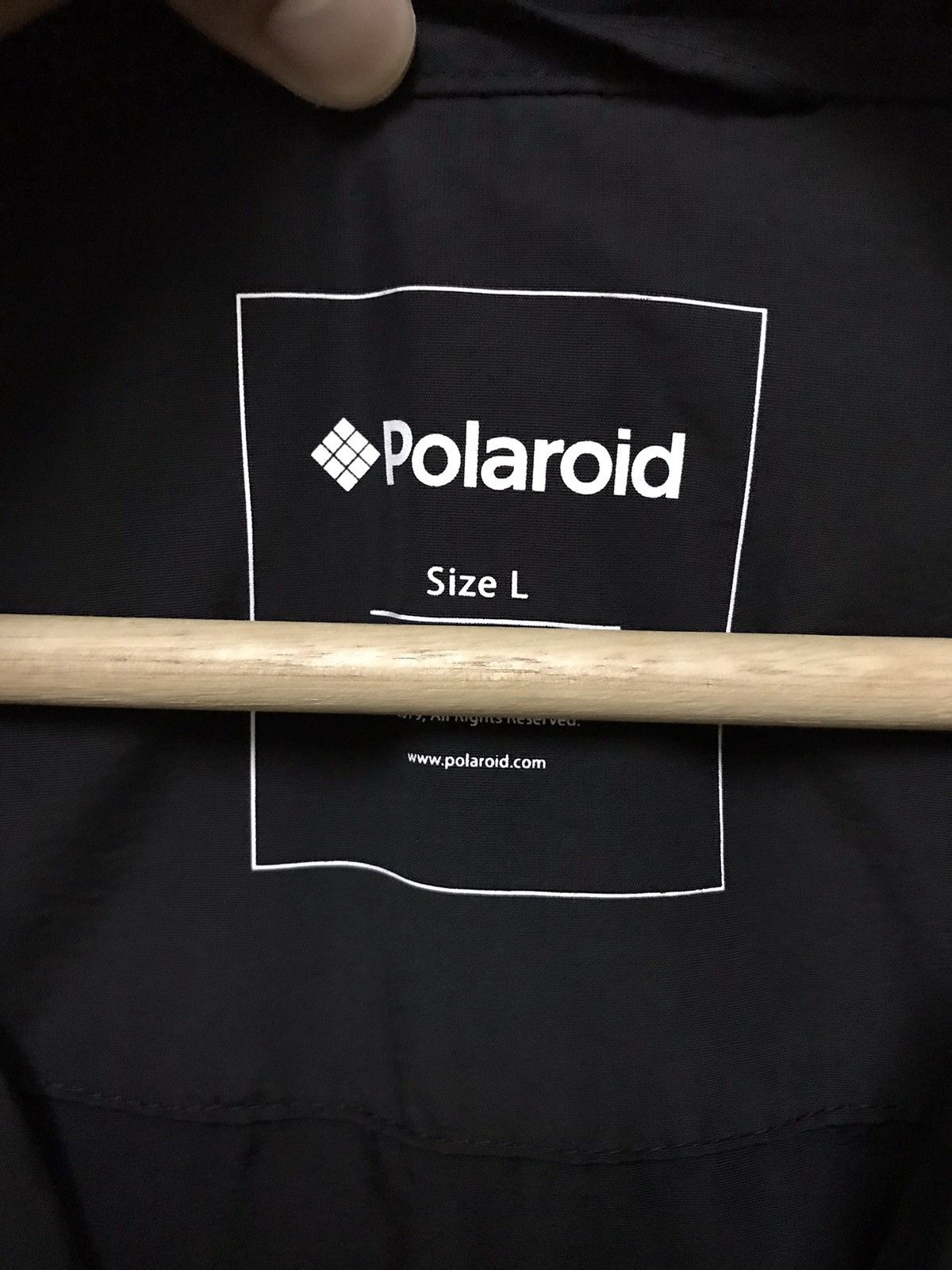Polaroid Japanese Brand Polaroid Hoodie Light Jacket Size US L / EU 52-54 / 3 - 11 Thumbnail